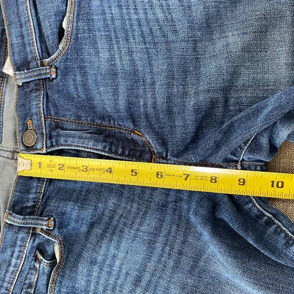 Banana Republic Premium SKINNY Ankle Jeans Women's 31 Mid Rise Blue Casual - Picture 11 of 16